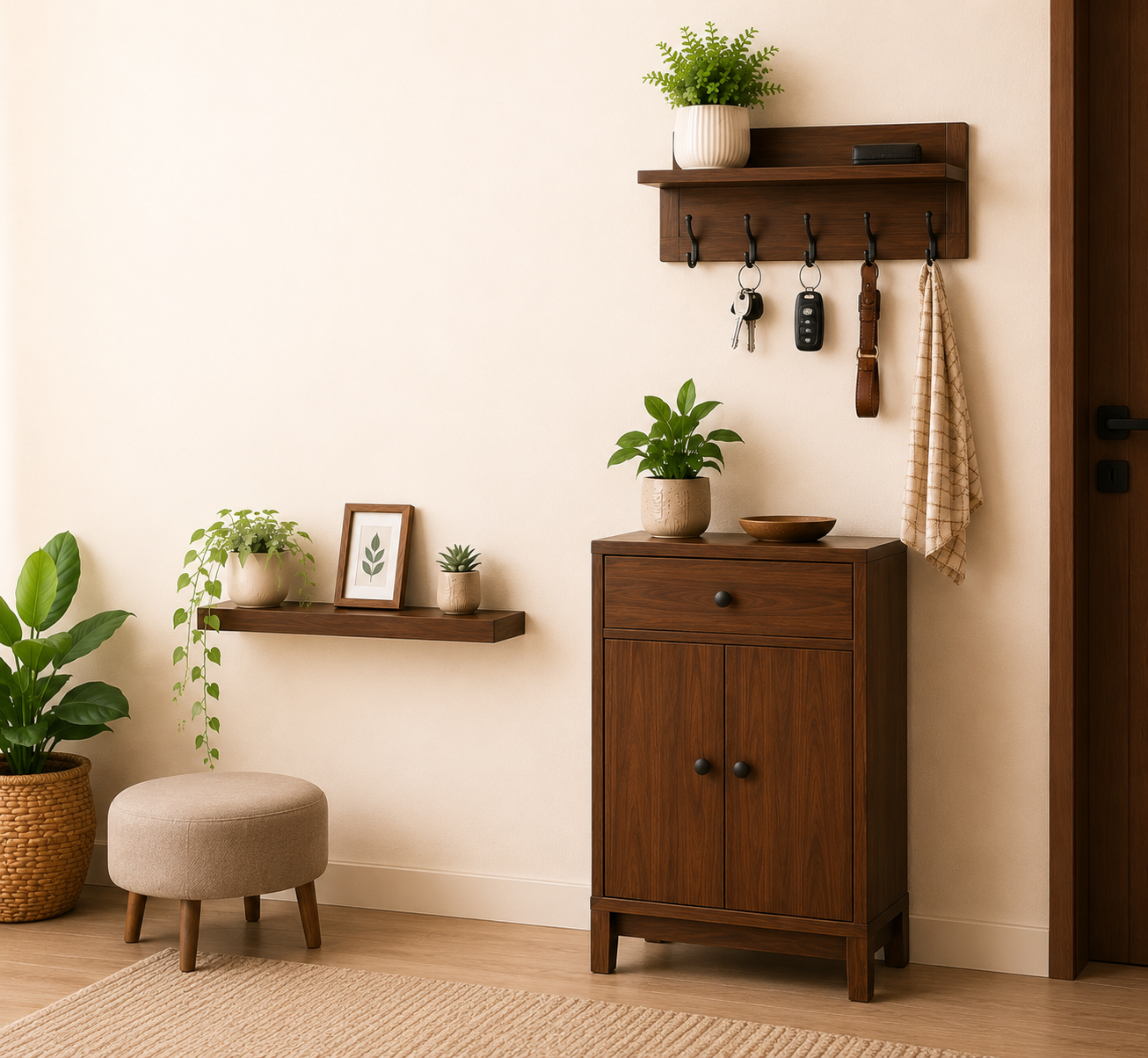 15 Easy Home Organization Ideas Using Wooden Furniture