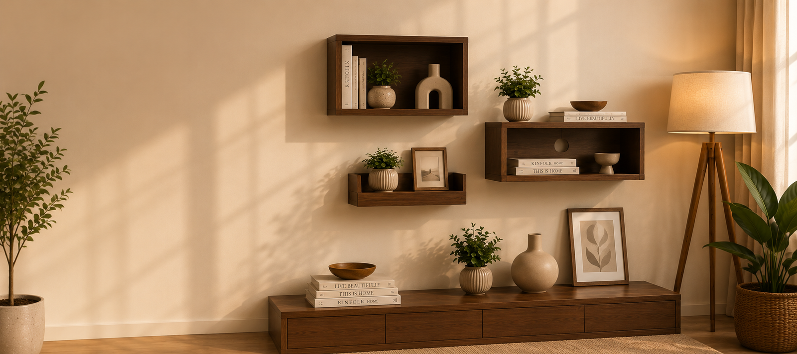 Stylish Storage for Every Wall
